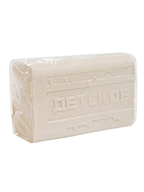 Мыло туалетное В ПЛЁНКЕ 200 гр. ДЕТСКОЕ (Пермь) / 60