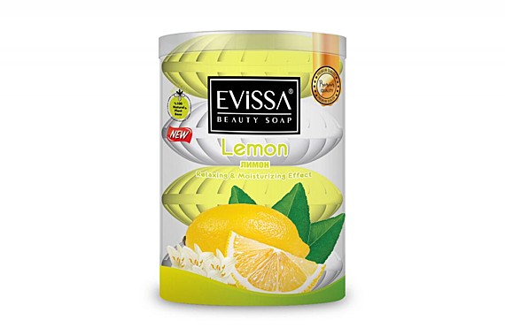 Мыло туалетное EVISSA в пвх стакане 