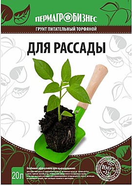 Грунт ПАБ для РАССАДЫ 20 л. (ПермАгроБизнес) /1