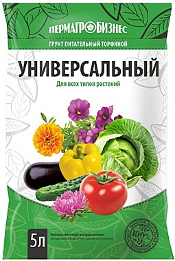 Грунт ПАБ УНИВЕРСАЛЬНЫЙ 5 л. (ПермАгроБизнес) / 5