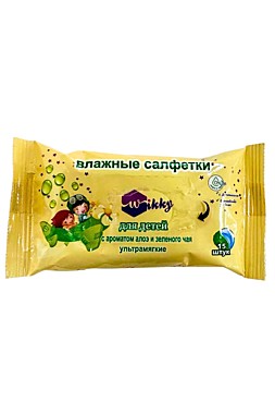 Салфетки влажные Wikky *15 