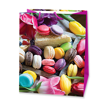 Пакет подарочный бумажный 26*32,4*12,7см (L) (25808) Антелла (Эрмита) / 12