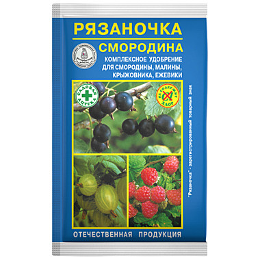 РЯЗАНОЧКА-А Удобрение СМОРОДИНА 60гр. (Капитал ПРОК (Агровит)) / 120
