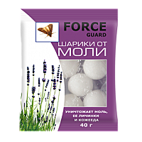 ФОРС ГАРД Шарики от МОЛИ 40 гр. / 250