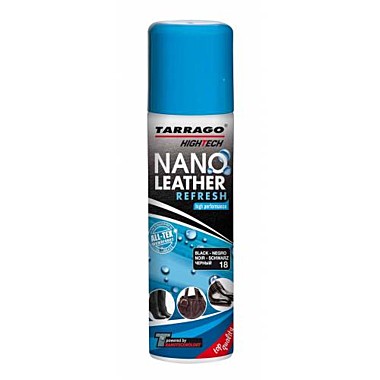 ТАРРАГО аэрозоль -краситель для глад.кожи NANO LEATHER REFRESH ЧЕРНЫЙ 200мл  /12