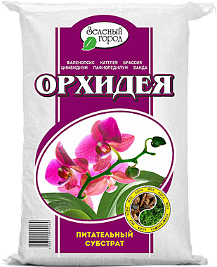 Грунт ЗЕЛЁНЫЙ ГОРОД Орхидея 2 л. (БиоТек) / 20 / 700