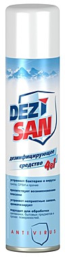 ДЕЗИСАН освеж. воздуха с дезинфицирующим эффектом (морская свежесть) 300мл. / 12