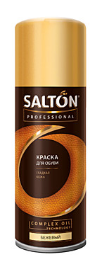 САЛТОН Proff Краска для ГЛАДКОЙ КОЖИ 200 мл. БЕЖЕВЫЙ / 12