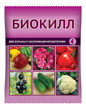 БИОКИЛЛ для борьбы с насекомыми-вредителями (пласт.ампула ) 4мл. (ВАШЕ ХОЗЯЙСТВО) / 150