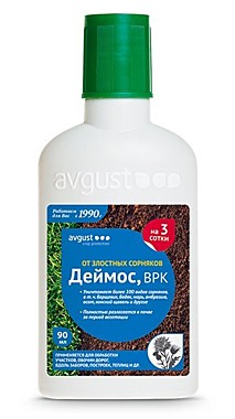ДЕЙМОС ср-во от широколистных сорняков на газонах избирательного действия (флакон) 90 мл. (Август) / 50