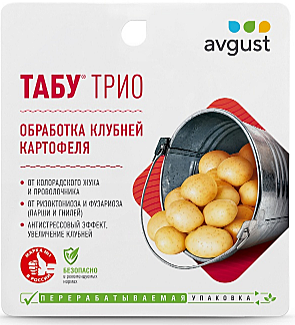 ТАБУ ТРИО (Табу+Синклер+Плантарел) клубней картофеля с антистрессовым эффектом  (3 ампулы) (Август) / 24