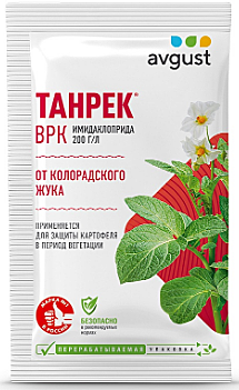 ТАНРЕК препарат для борьбы с личинками и взрослыми особями колорадского жука (ампула) 1мл. (Август) / 200