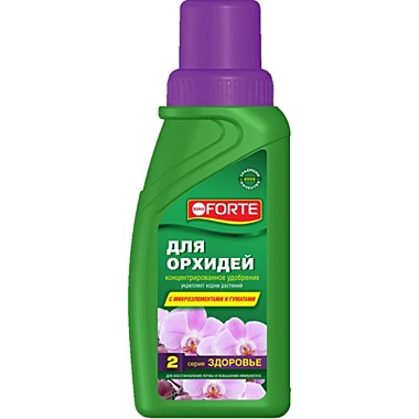 БОНА ФОРТЕ Удобрение ЗДОРОВЬЕ для орхидей, (флакон 285 мл.) / 20