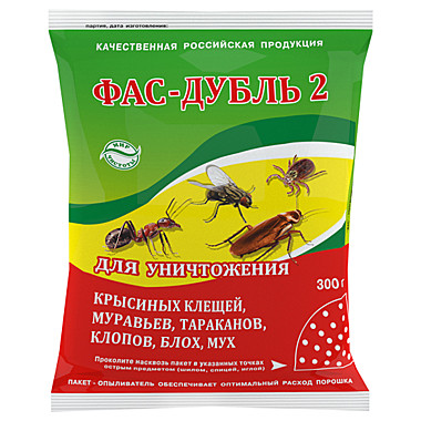 ФАС Дубль 2 инсектоакарицидное средство 300г (Капитал ПРОК (Агровит)) / 25