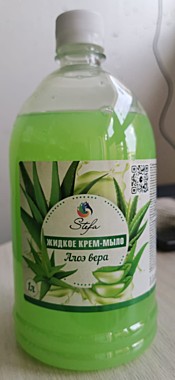 Жидкое мыло STEFA Алое Вера 1л. ПРОБКА (ХимСинтез) / 6