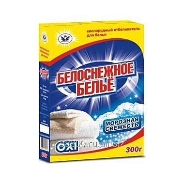 БЕЛОСНЕЖНОЕ БЕЛЬЕ  кислородный отбеливатель для белья  300гр карт.уп. (0726) (НБТ)   /24
