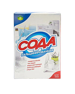 Сода кальцинированная 600 гр. (Флора Урал) / 24