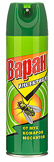 Дихлофос ВАРАН (*А*) 440мл  Универсальный от мух (Сибиар) /12