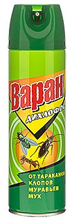 Дихлофос ВАРАН (*А*) 440мл  Универсальный от всех насекомых (Сибиар) /12
