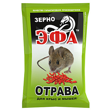 ЭФА зерно от грызунов 100г (Капитал ПРОК (Агровит)) / 50