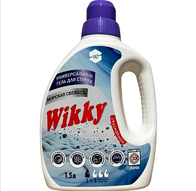 Гель концентрат для стирки Wikky 1.5 л. 