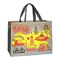 Пакет сумка 38*28*12см 12 (M HOR) Антелла (Эрмита) / 10
