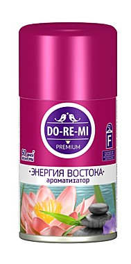 ДО РЕ МИ Премиум ароматизатор ЗАПАСНОЙ БЛОК 250мл. ЭНЕРГИЯ ВОСТОКА /12