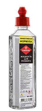 FORESTER Жидкость для розжига 0,5л. 100% парафин / 12
