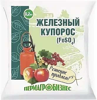 Удобрение ЖЕЛЕЗНЫЙ КУПОРОС 200 гр. (ПермАгроБизнес) / 50