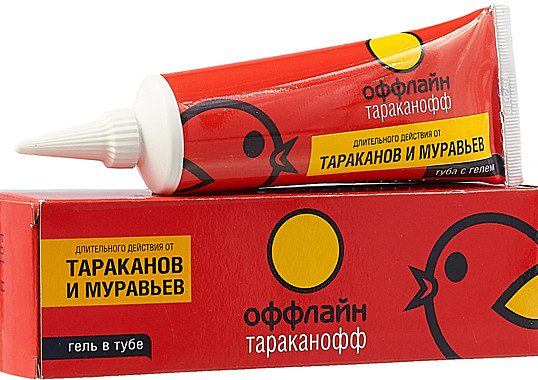 ТАРАКАНОФФ Гель от тараканов и муравьев, ТЮБИК 75 гр. / 24