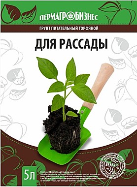 Грунт ПАБ для РАССАДЫ 5 л. (ПермАгроБизнес) / 5