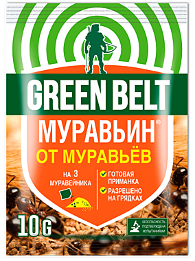 МУРАВЬИН Готовая приманка для уничтожения САДОВЫХ МУРАВЬЁВ 50 гр. (Техноэкспорт) / 50