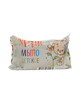 Мыло туалетное ЦВЕТНАЯ УП. 200 гр. ДЕТСКОЕ  (Пермь) / 60