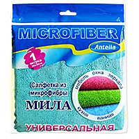 Салфетка микрофибра 30*30см универсальная (плотность 240гр./м2) МИЛА (Эрмита) / 200