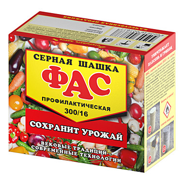 ФАС серная шашка ПРОФИЛАКТИЧЕСКАЯ (Капитал ПРОК (Агровит)) / 20