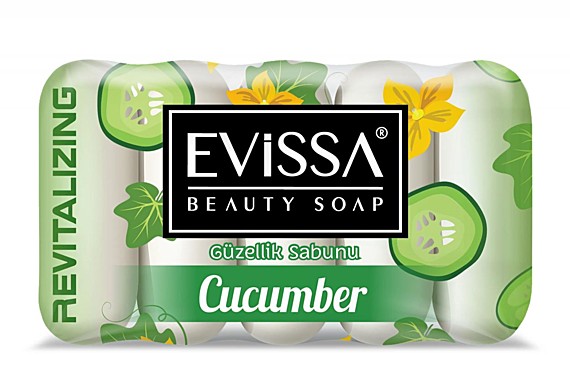 Мыло туалетное EVISSA экопак 