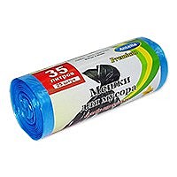 Мешки для мусора  35л/25шт/HDPE/10мкм  (Эрмита) / 60