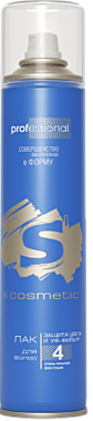 S'cosmetic Лак для волос 360мл (445см3) 