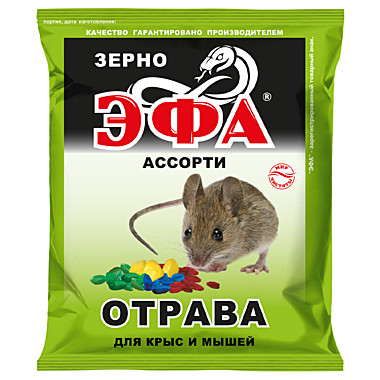 ЭФА зерно от грызунов 150г Ассорти (Капитал ПРОК (Агровит)) / 40