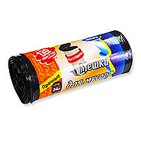 Мешки для мусора 120л/10шт/LDPE/25мкм Антелла (Эрмита) / 30